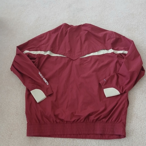 Vintage Nike Florida State University Windbreaker Pullover Jacket FSU Small (FL) - Picture 6 of 11